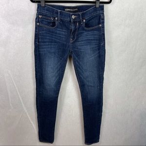 Express Blue Legging Denim Jegging Jeans Skinny 4